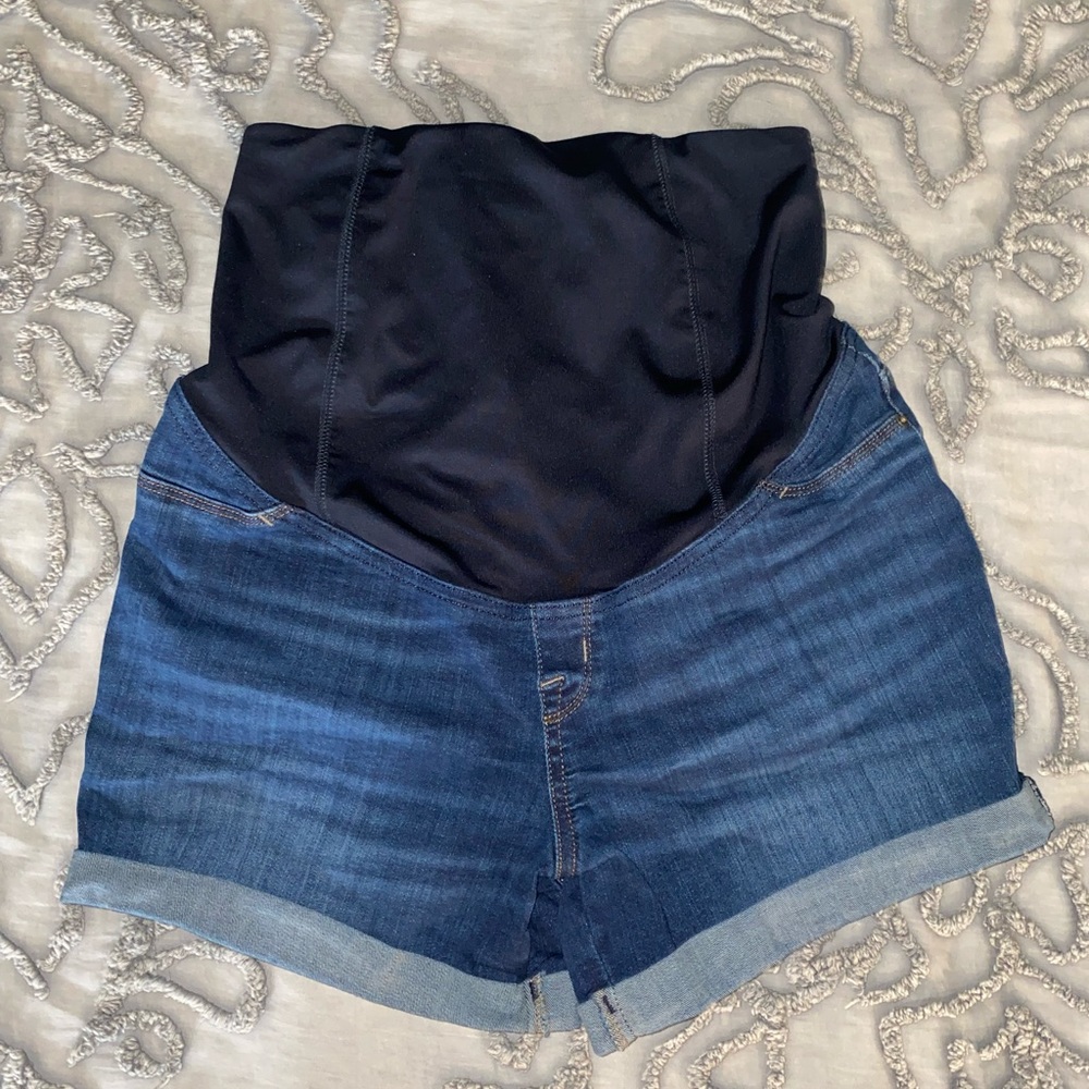 Isabel Maternity Denim Shorts
